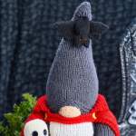 Count Gonkula | Halloween Gonk (Gnome) Knitting Pattern Knitting Pattern