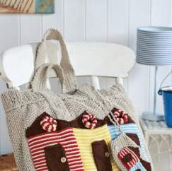 Beach Bag & Sunglasses Case Knitting Pattern