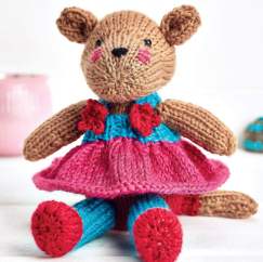 Quick Ballerina Mouse Toy Knitting Pattern - Knitting Pattern