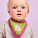 Bandana Bibs Knitting Pattern