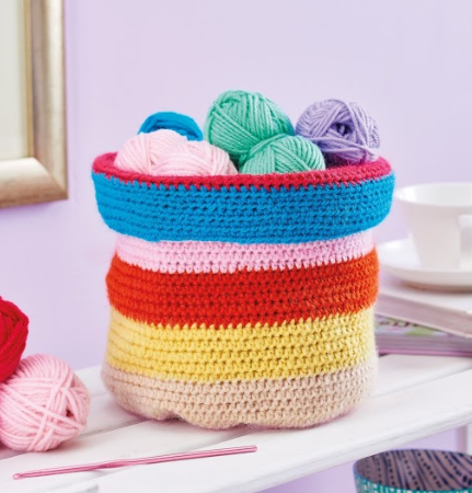 Storage Basket crochet Pattern