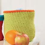 Easy crochet baskets Knitting Pattern