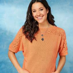 Batwing Lace Top Knitting Pattern
