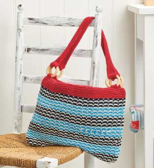 Tweed Stitch Beach Bag Knitting Pattern Knitting Pattern