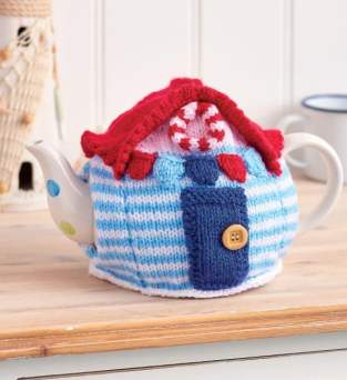 Nautical Tea Cosy Knitting Pattern Knitting Pattern