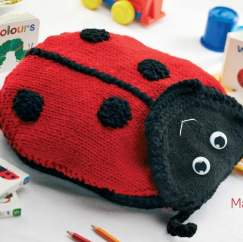Bee & Ladybird Backpacks Knitting Pattern