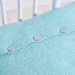 Beginner Lace Eyelet Cushion Cover Knitting Pattern