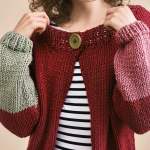 Beginners’ Super Chunky Cardigan Knitting Pattern