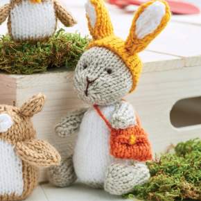 Belinda Bunny Toy | Woodland Gang Knitalong Knitting Pattern