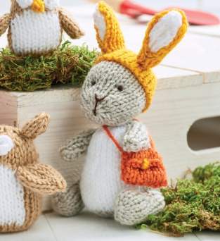 Belinda Bunny Toy | Woodland Gang Knitalong Knitting Pattern
