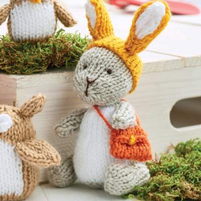 Belinda Bunny Toy | Woodland Gang Knitalong