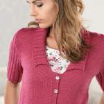 Belted cardigan Knitting Pattern