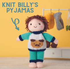 Billy Doll: Pyjamas Knitting Pattern