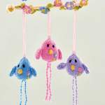 Bird Wall Hanging Project Knitting Pattern