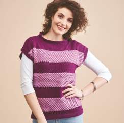 Blackberry Stitch Top Knitting Pattern