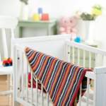 Colourwork Stripe Baby Blanket Knitting Pattern Knitting Pattern