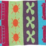 Camper-themed Blanket Knitting Pattern