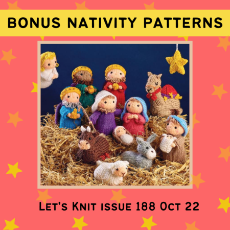 Bonus Nativity Patterns Knitting Pattern