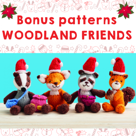 Woodland Friends bonus patterns Knitting Pattern