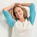Border Stitch Jumper Knitting Pattern Knitting Pattern