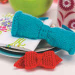 Knitted Bows For Presents and Accessories Knitting Pattern