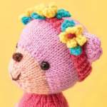 Flower Crown Teddy Bear | Toy Knitting Pattern Knitting Pattern