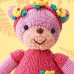 Flower Crown Teddy Bear | Toy Knitting Pattern Knitting Pattern