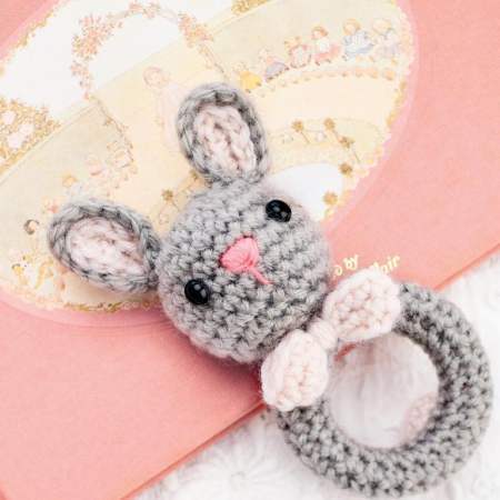 Bunny Rattle crochet Pattern
