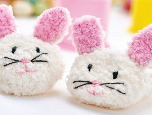Learn to Knit Easy Bunny Baby Slippers