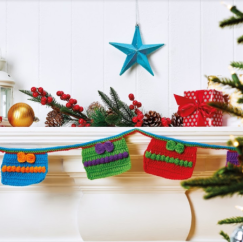 Christmas Present Bunting Crochet Pattern
