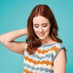 Butterfly Stitch Vest Knitting Pattern