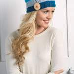 Button Beret Knitting Pattern