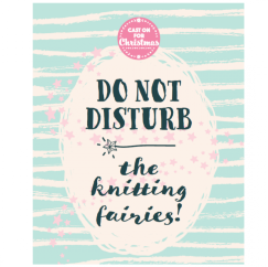 COFC Poster: Do Not Disturb… Knitting Pattern