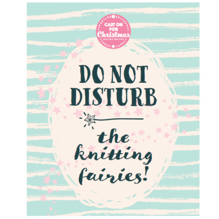 COFC Poster: Do Not Disturb… Knitting Pattern