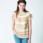 Caron Cotton Cakes Top Pattern Knitting Pattern