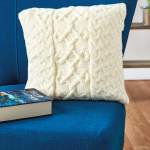 Cable Pattern Cushion Knitting Pattern