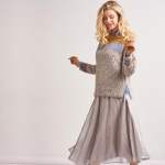 Cable and Stripe Jumper Knitting Pattern