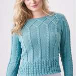 Cable jumper Knitting Pattern