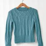 Cable jumper Knitting Pattern
