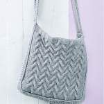 Cabled Shoulder Bag Knitting Pattern