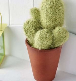 Stylish Home Knits: Cactus and Knitted Picture