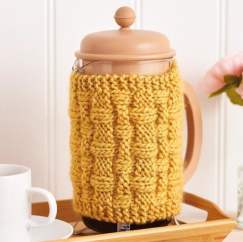 Cafetiere Cosy Knitting Pattern