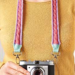 Camera Strap & Passport Cover Knitting Pattern - Knitting Pattern
