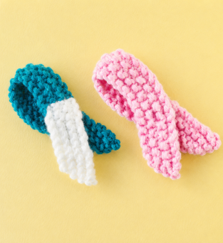 Cancer Awareness Ribbons Knitting Pattern Knitting Pattern