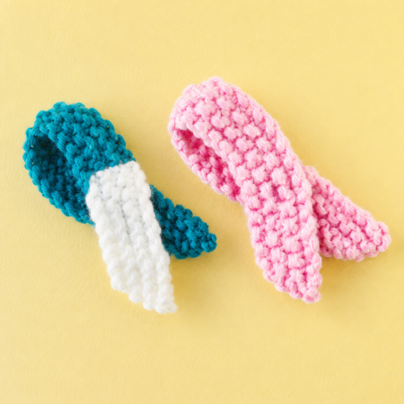 Cancer Awareness Ribbons Knitting Pattern Knitting Pattern