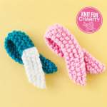 Cancer Awareness Ribbons Knitting Pattern Knitting Pattern