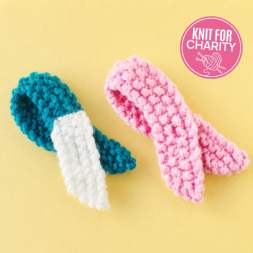 Cancer Awareness Ribbons Knitting Pattern Knitting Pattern