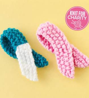 Cancer Awareness Ribbons Knitting Pattern Knitting Pattern