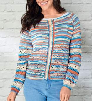 Top Down Lace Cardigan Knitting Pattern Knitting Pattern