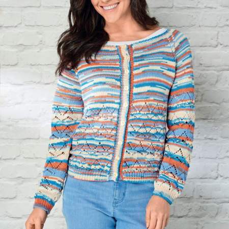 Top Down Lace Cardigan Knitting Pattern Knitting Pattern